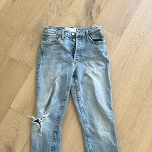 MOTHER Tomcat Ankle Jean Size 27